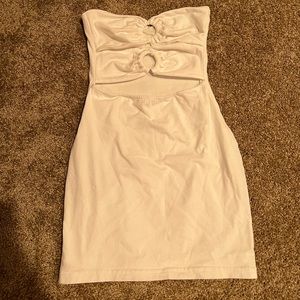 Cutout mini dress